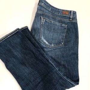 PAIGE Jimmy Jimmy crop jeans.